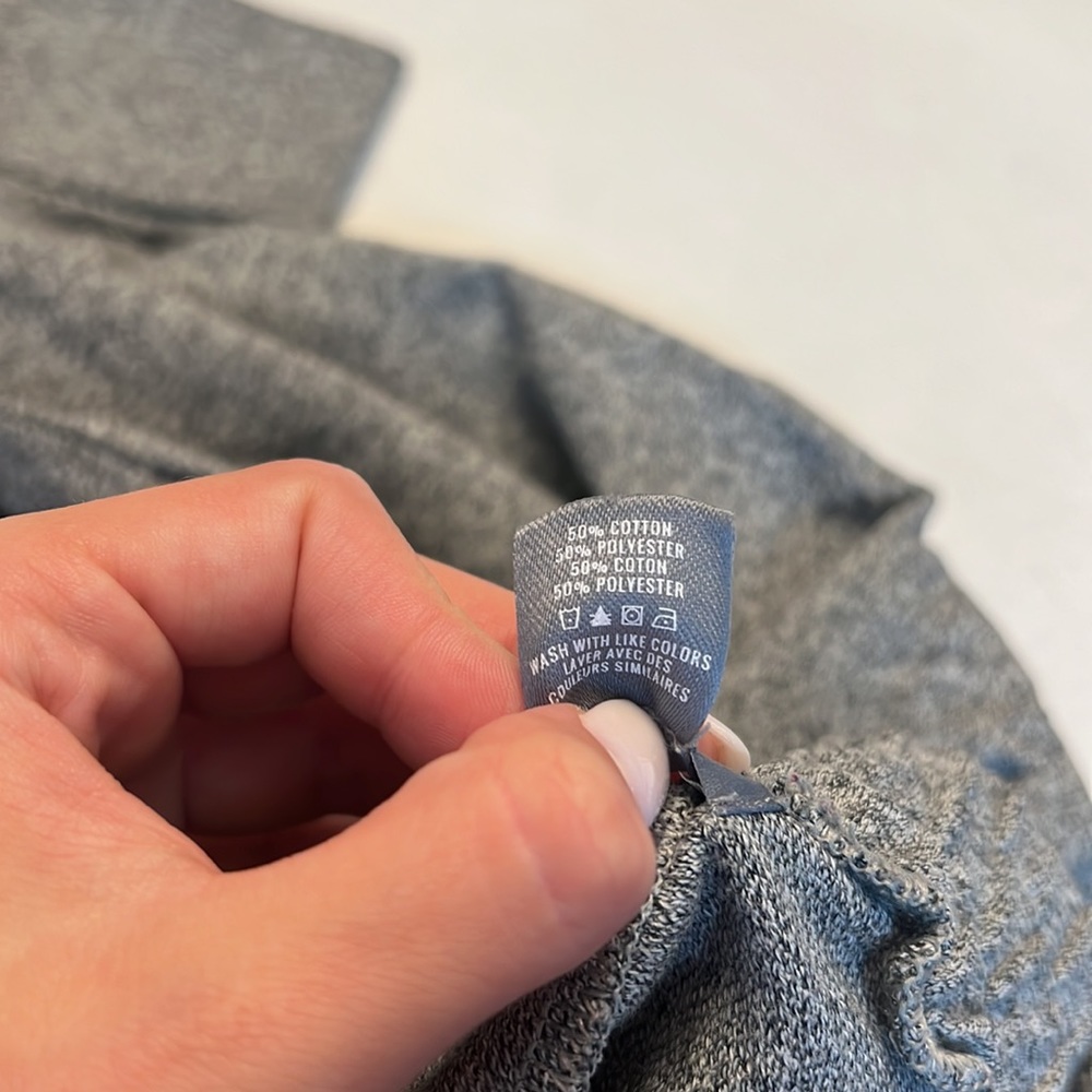 🟠 Aerie Heather Gray Capri Sweatpants - Picture 8 of 8